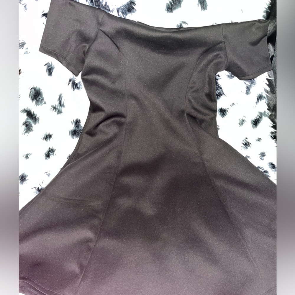 Forever 21 size large little black dress with stretchy material